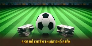 5 sơ đồ chiến thuật phổ biến