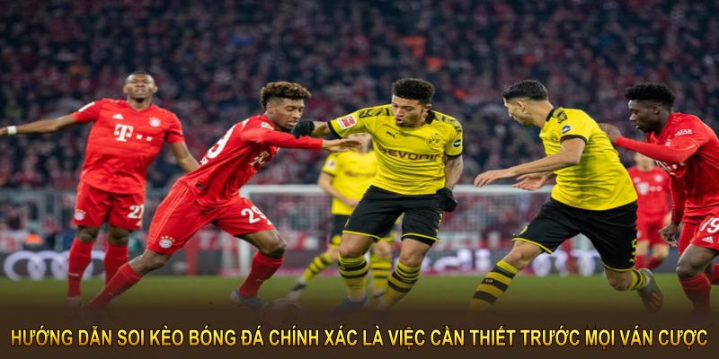 Hướng dẫn soi kèo bóng đá chính xác là việc cần thiết trước mọi ván cược